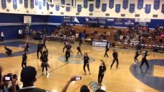 El Camino Real Charter High School: Hip Hop Team 2013-2014 at ECR Basketball Halftime Show!