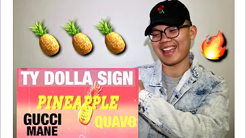 Ty Dolla $ign - Pineapple feat. Gucci Mane & Quavo [Lyric Video] REACTION
