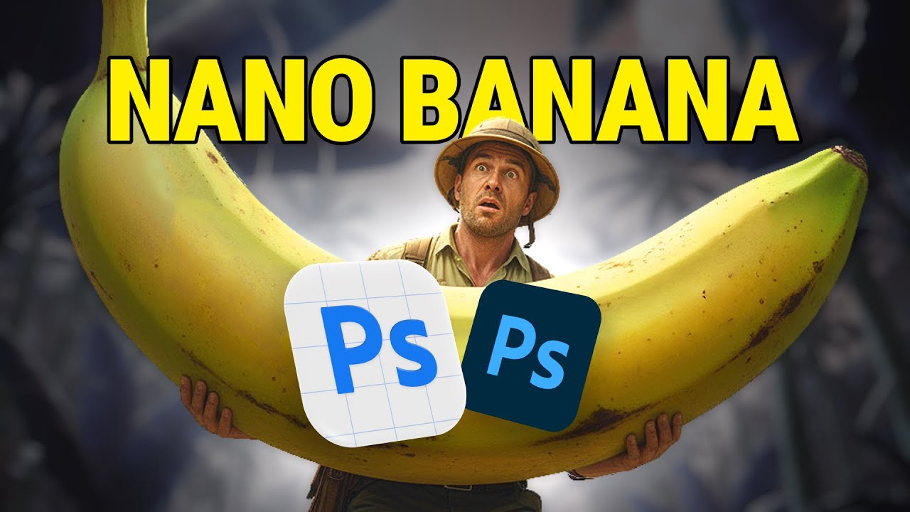 Nano Banana is finally inside Photoshop! HOW TO USE GEMINI 2.5 NOW ...