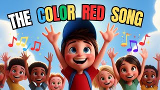 The Red Song | A Colorful Toddlerific Tribute | Educational Sing Along | Lalay Kids TV