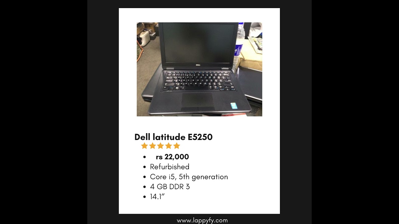 Dell latitude E5250