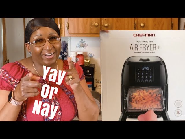 Chefman Multifunctional Digital Air Fryer+ Rotisserie, Fry, Roast