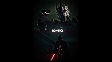 Sauron VS Darth Vader