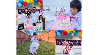 Leora’s threenager birthday celebration, Dallas #lotsoffun #games #happymoments #ourprincess ❤️