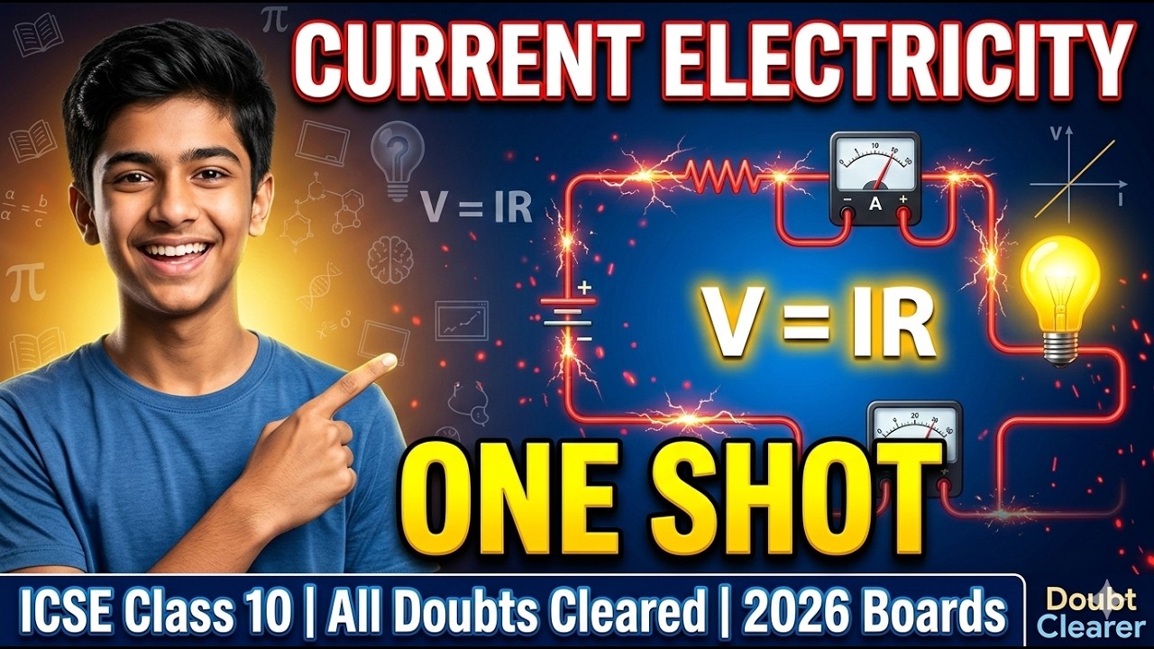 Current Electricity Made Easy | One Shot | ICSE Class 10 Physics 2026 ...