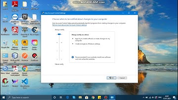 How to disable UAC on windows 10.