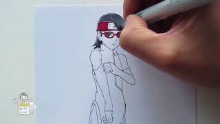 08 Drawing Sarada