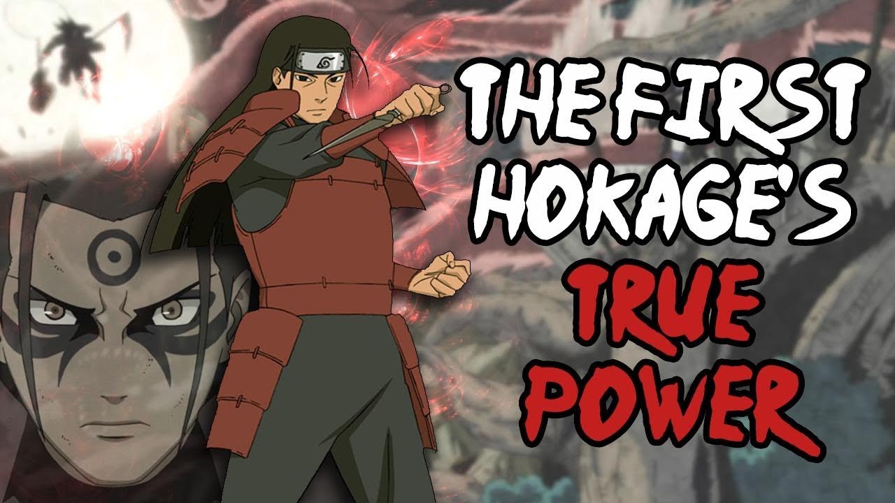 Hashirama Senju the 1st hokage