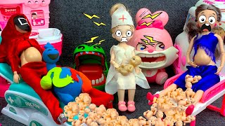 18 Minutes Satisfying with Squid Game Pregnant Doctor Toy, Review Ambulance Doctor Playset ASMR