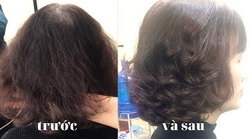 UỐN LẠNH NƯỚC: TÓC BÔNG XÙ / CÁCH UỐN LẠI NHƯ THẾ NÀO , kythuatlamtoc