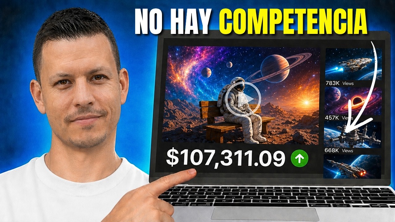 Encontré 10 nichos rentables de YouTube y poca competencia