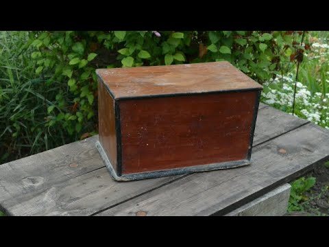 Found an old chest. An interesting attic find.