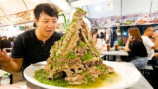 Meat Bones & Chili MOUNTAIN at Ratchada Night Market in Bangkok |100 Foods to Eat Before You Die #10