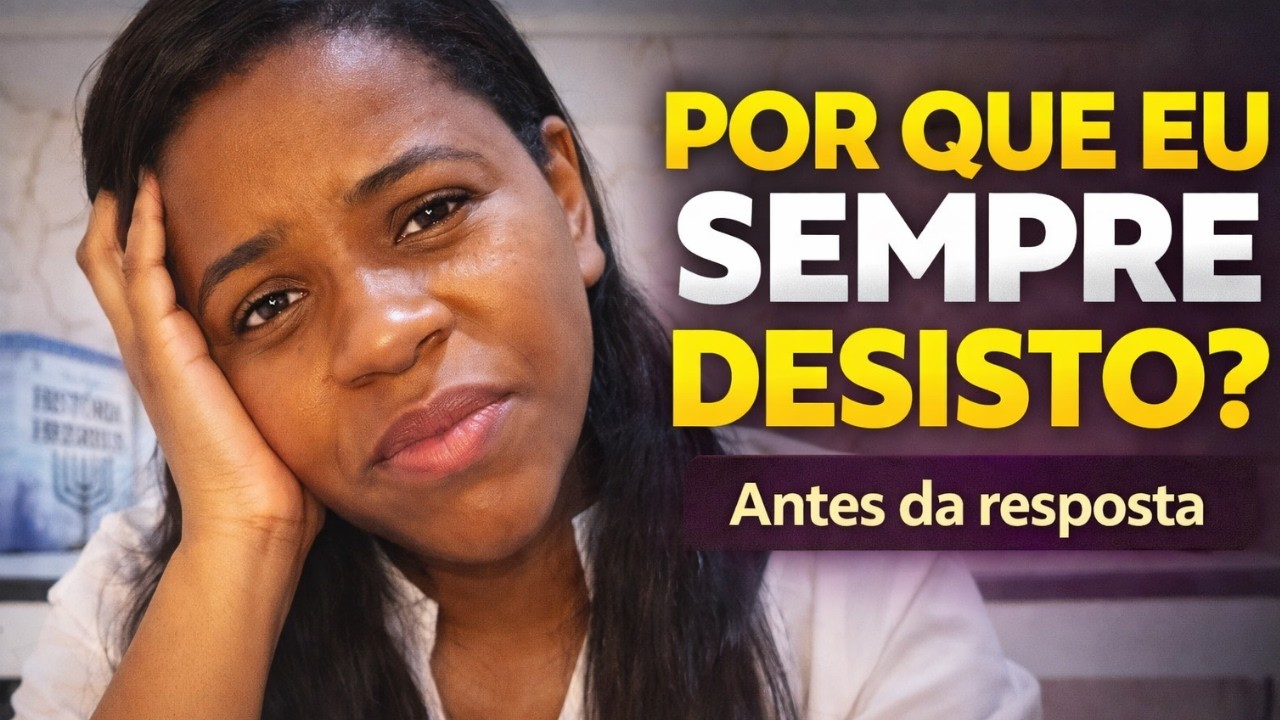 Por que tanta gente desiste  do propósito antes da resposta de Deus