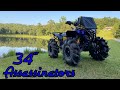THROWING the BADDEST ATV Tires made on the Can am Renegade XMR 1000….34” ASSASSINATORS!!