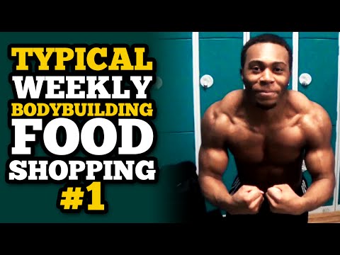 Weekly Bodybuilding Food Shop # | (Under £) Bodybuilding on a Budget