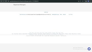 10. How to manage departments in Open Time Clock?