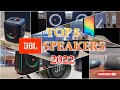 My top 5 jbl speakers of the year 2022