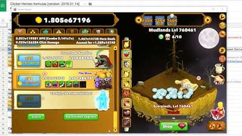 Unlocking The Maw and when to do last transcension in Clicker Heroes 1.0e10