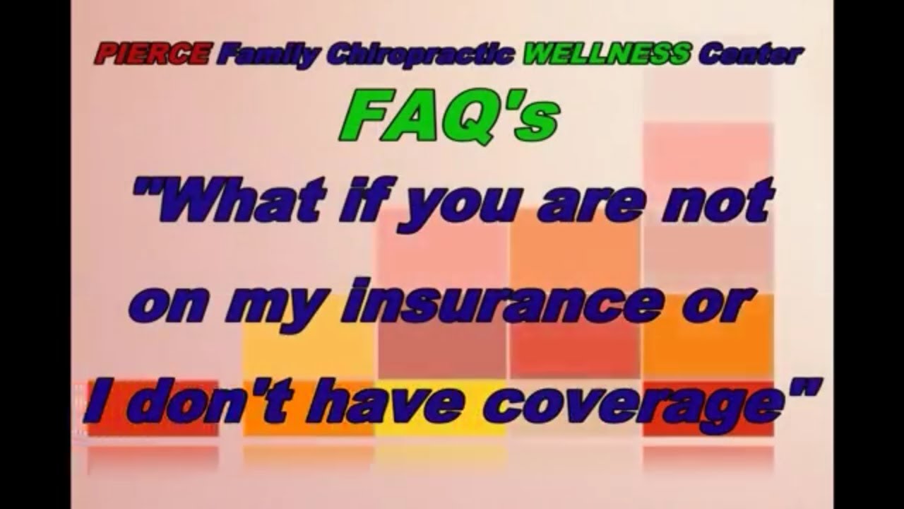 CHIROPRACTOR COST 💰 Insurance Coverage for Chiropractic? YouTube