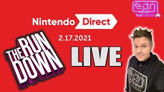 Nintendo Direct 2021 Let's Chat - The Rundown LIVE  - Electric Playground