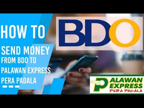 Video: Kan palawan express geld naar bdo sturen?