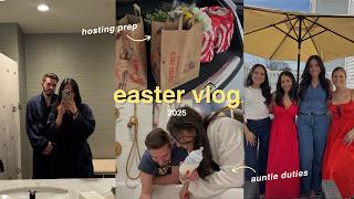 EASTER WEEKEND couples massage time with friends hosting Easter brunch