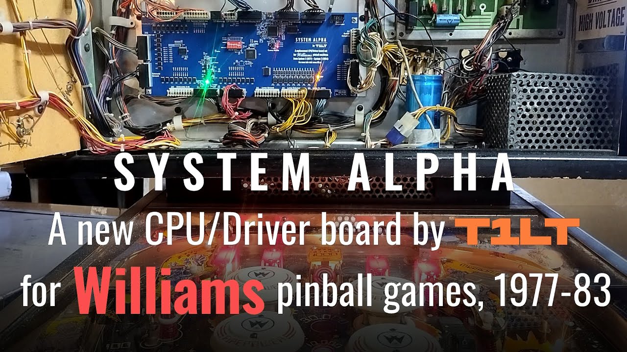 System Alpha - Fix your 1977-83 Williams Pinball from t1lt on Tindie