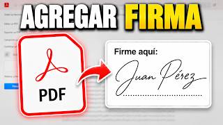 Cómo AÑADIR Firma a PDF | Firmar PDF Online e Insertar Firma Digital