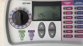 Setting a Rainbird SST Timer