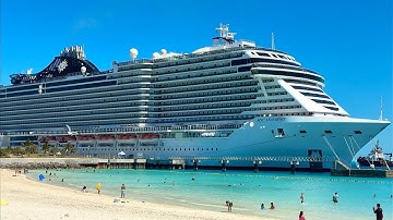 MSC Seashore Cruise Ship Tour 4K