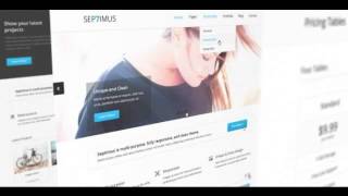 Preview Septimus PSD Template Creative Creative - PSD Templates
