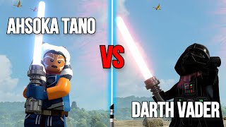 Ahsoka Tano Vs Darth Vader Lego Star Wars - The Skywalker Saga