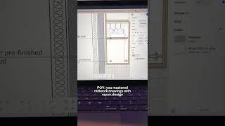 Millwork drawings made easy with Rayon.design software (www.rayon.design)