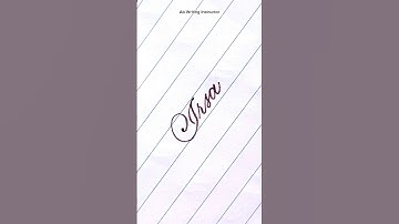 Comment Your Name Irsa #shorts #alphabet #lettering #handwriting #ytshorts #viral #reels