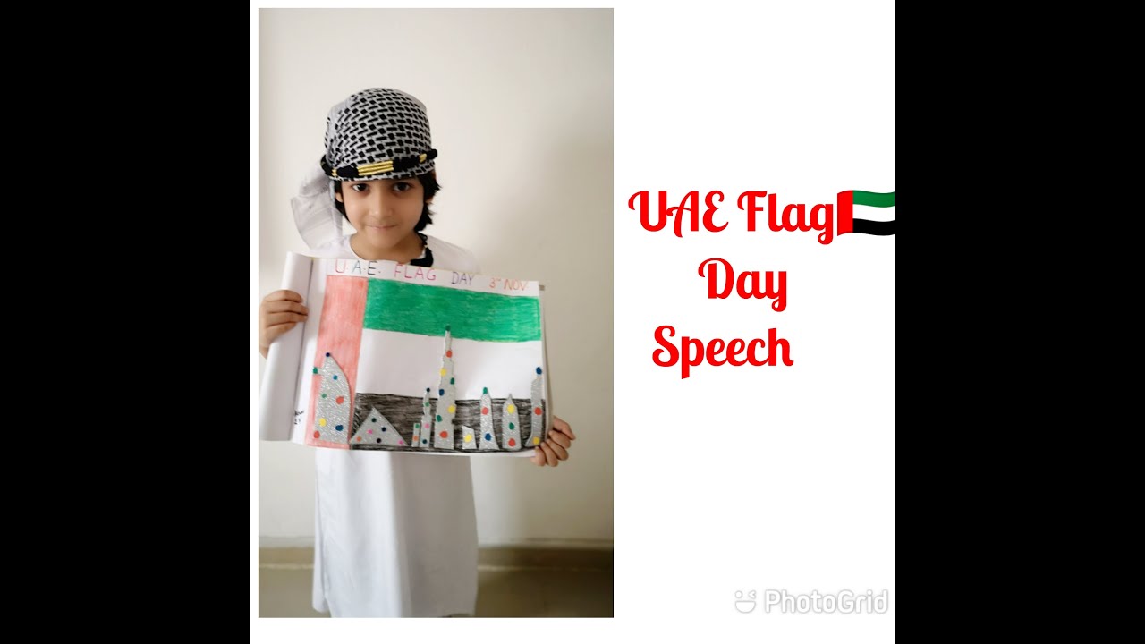 UAE Flag Day Short Speech With Subtitles By Aarav Pratap UAE Flag Day