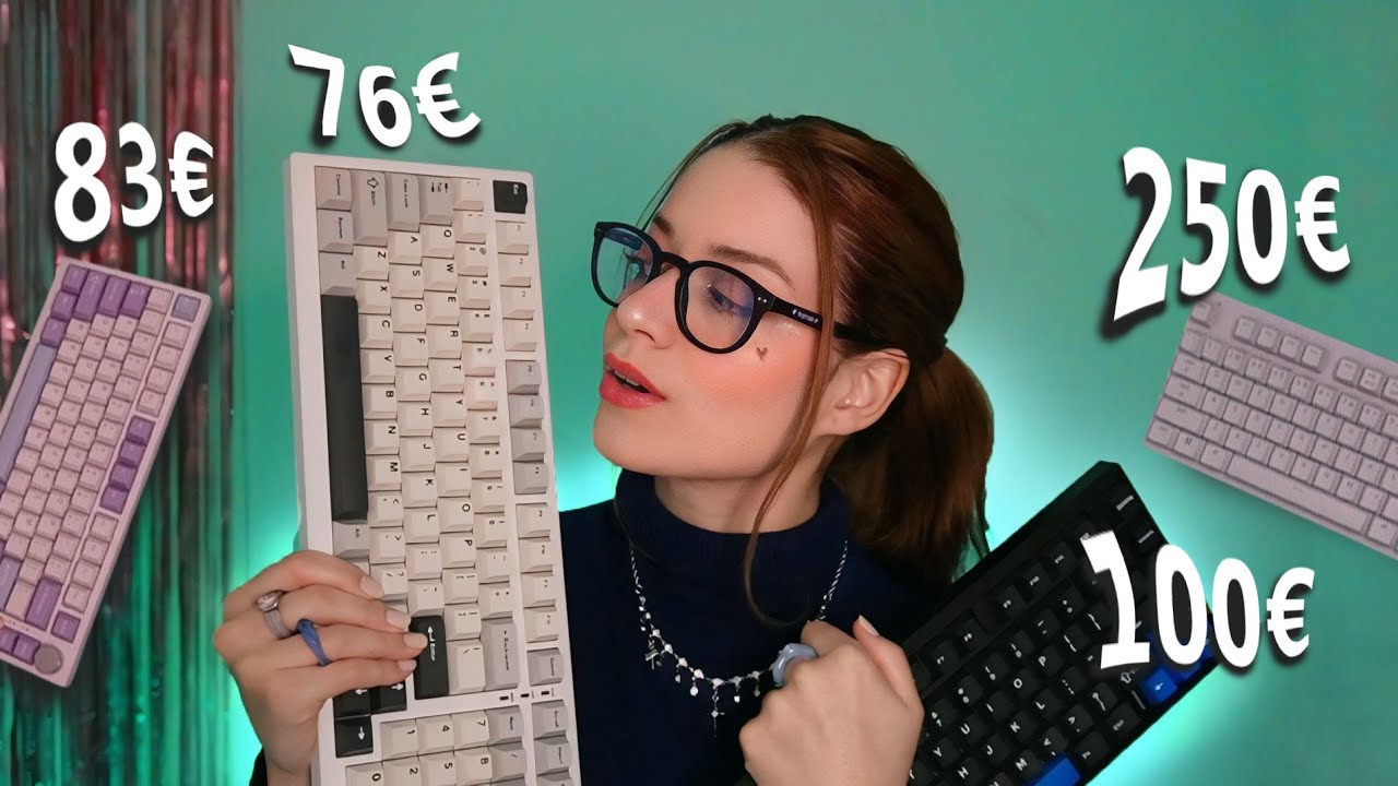 ASMR : des sons de claviers mécaniques avec MonkeyType ! (cosy)