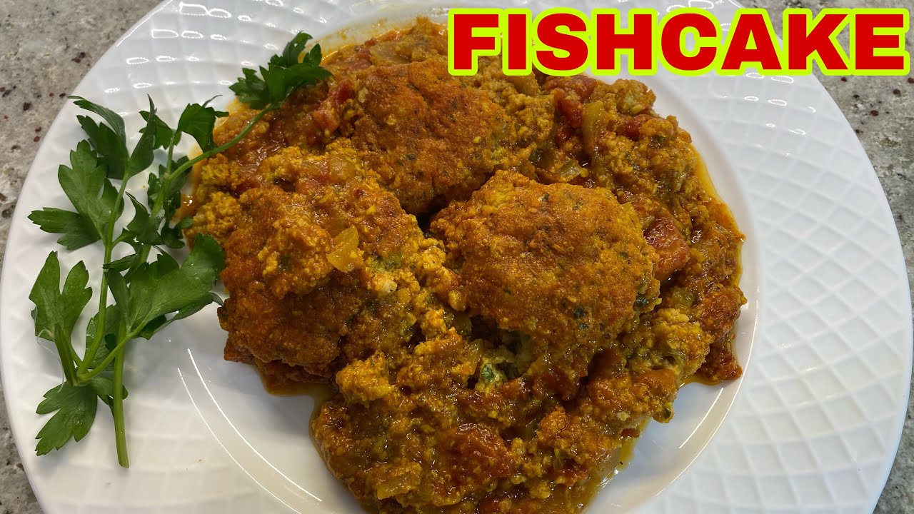 FISHCAKE | FISHCAKE MOROCCAN STYLE | FISH BALL  MIDDLE EASTERN FLAVOR