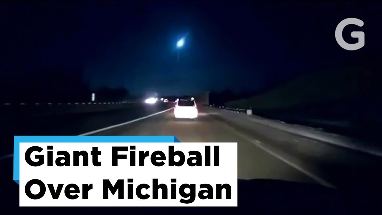 Giant Fireball Over Michigan Visible From Six States