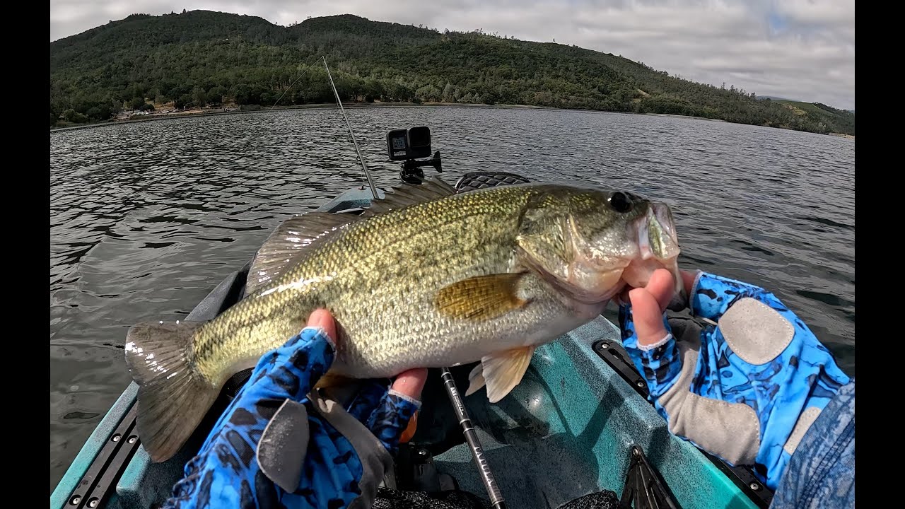 Taking the Old Town Kayak out for some Bass Fishing