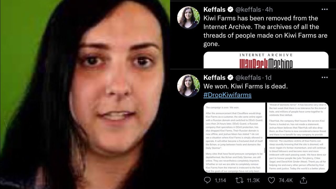KiwiFarms Shut Down After Keffals Incident and Ethan Ralph Going Insane ...