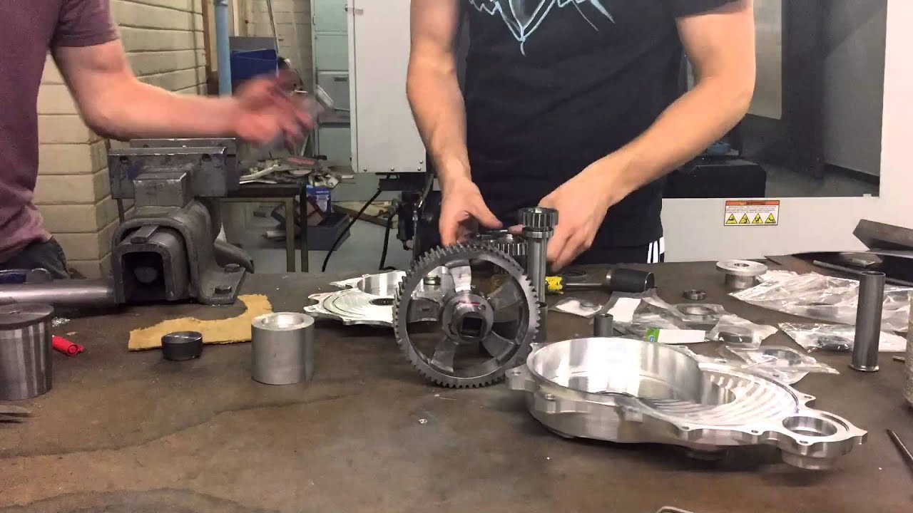 TuksBaja CarAlpha Gearbox Assembly