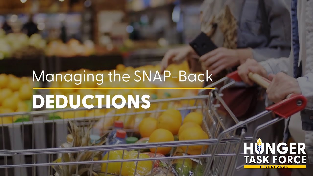 Managing the SNAPBack Deductions YouTube
