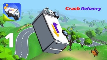 Crash Delivery! Destruction & smashing flying car Part 1 - Android Gameplay