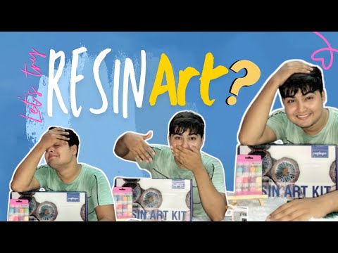 "Trying Resin Art For The First Time 😱 | Learn From My Big Mistake ...