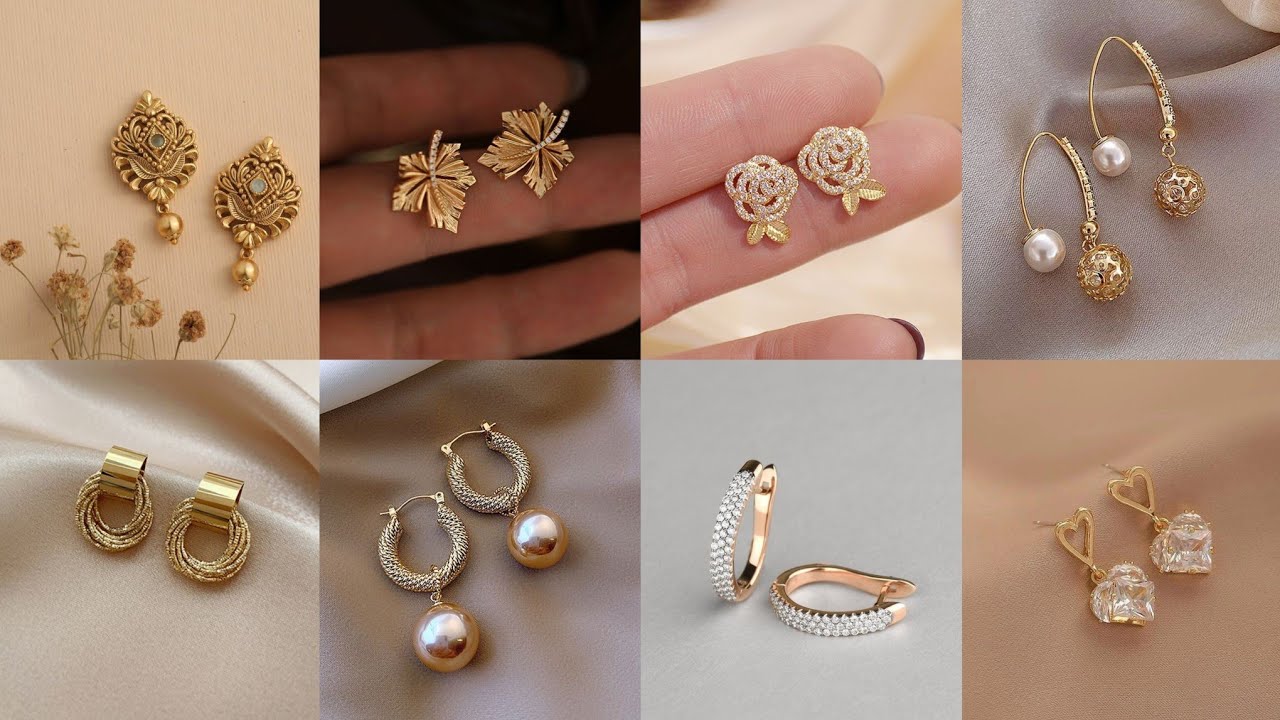 Women 10gram, Skin Friendly Elegant Look Beautiful Design Gold Earrings  Gender: Women's at Best Price in Jodhpur | Maa Kripa Jewellers