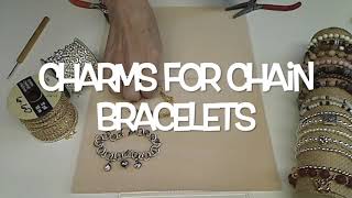 How to make Charm Bracelets Using Chain