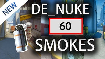 CS:GO - Nuke ALL SMOKES Tutorial (60 Smokes)