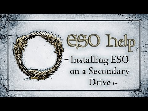 Installing ESO to a Secondary Drive - The Elder Scrolls Online - YouTube