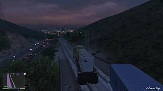 GTA 5 🚆 Train Derailment 💥 | Finally Stopped It!